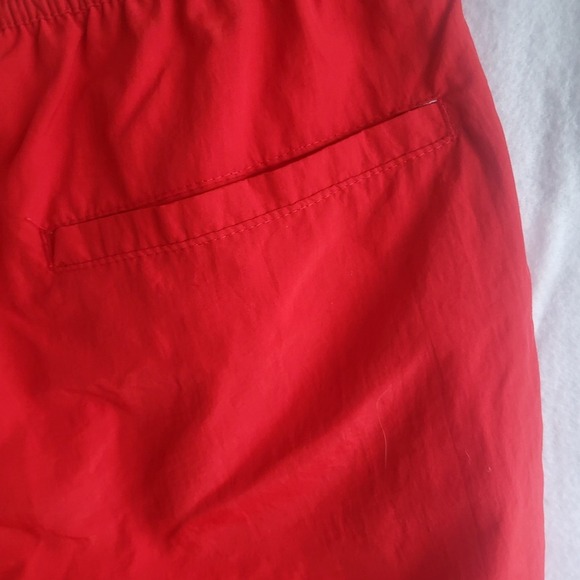 Men's Rue21 Volley Shorts Extra Small xs Red‎ drawstring peace skeleton - Picture 10 of 11